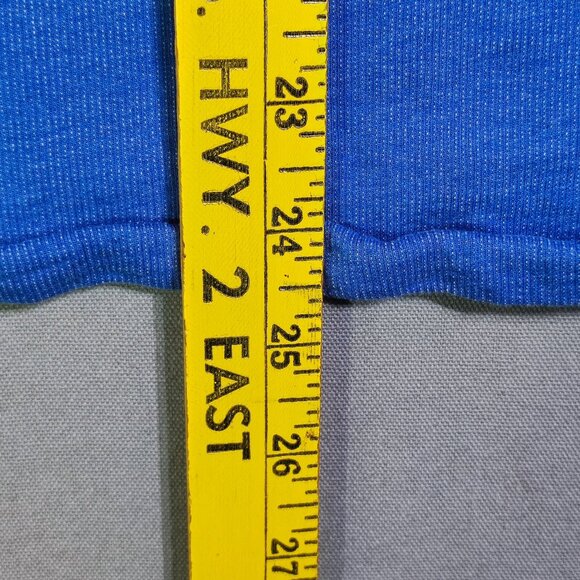 Puma pullover hoodie men's size L blue cotton - Picture 10 of 10